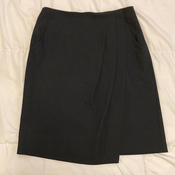MM. LaFleur Sullivan Skirt Mini-Zig Black Size 6 - Picture 3 of 7